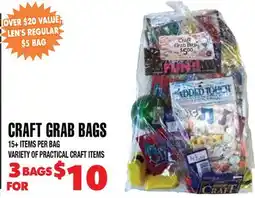 Len's Mill Stores CRAFT GRAB BAGS offer