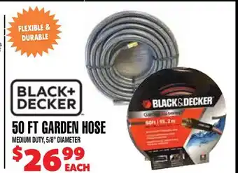 Len's Mill Stores BLACK+DECKER 50 FT GARDEN HOSE offer