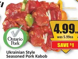 Starsky Ukrainian Style Seasoned Pork Kabob offer