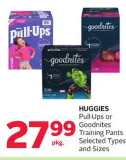 Rexall HUGGIES Pull·Ups or Goodnites Training Pants offer