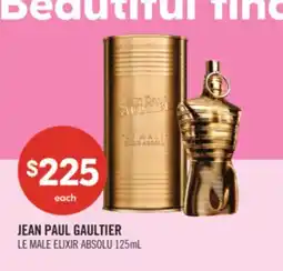 Shoppers Drug Mart JEAN PAUL GAULTIER LE MALE ELIXIR ABSOLU 125mL offer