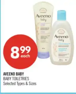 Shoppers Drug Mart AVEENO BABY BABY TOILETRIES offer