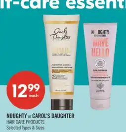 Shoppers Drug Mart NOUGHTY of CAROL'S DAUGHTER HAIR CARE PRODUCTS offer