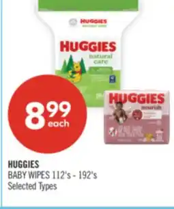 Shoppers Drug Mart HUGGIES BABY WIPES offer