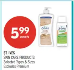 Shoppers Drug Mart ST. IVES SKIN CARE PRODUCTS offer