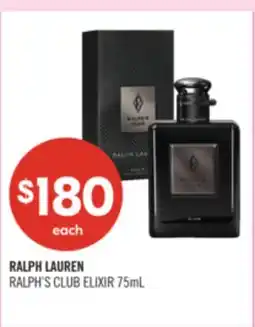 Shoppers Drug Mart RALPH LAUREN RALPH'S CLUB ELIXIR offer