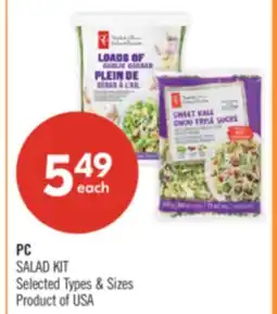 Shoppers Drug Mart PC SALAD KIT offer