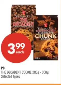 Shoppers Drug Mart PC THE DECADENT COOKIE offer