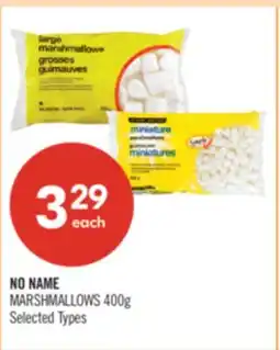 Shoppers Drug Mart NO NAME MARSHMALLOWS offer