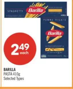 Shoppers Drug Mart BARILLA PASTA 410g offer