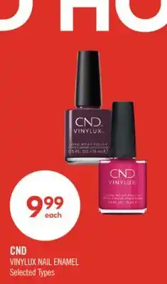 Shoppers Drug Mart CND VINYLUX NAIL ENAMEL offer