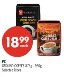 Shoppers Drug Mart PC GROUND COFFEE offer