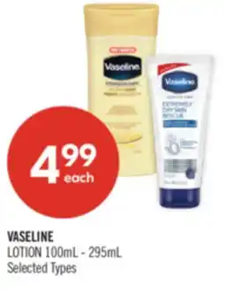 Shoppers Drug Mart VASELINE LOTION offer