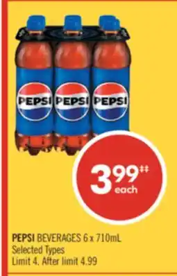 Shoppers Drug Mart PEPSI BEVERAGE offer