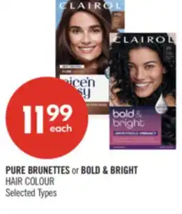 Shoppers Drug Mart PURE BRUNETTES or BOLD & BRIGHT HAIR COLOUR offer