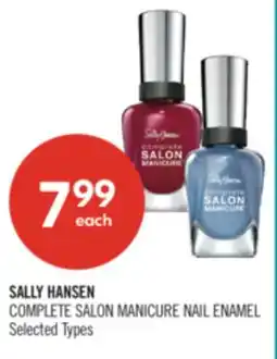 Shoppers Drug Mart SALLY HANSEN COMPLETE SALON MANICURE NAIL ENAMEL offer