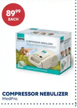 Wellwise by Shoppers MedPro COMPRESSOR NEBULIZER offer