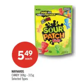 Shoppers Drug Mart MAYNARDS CANDY 308g - 315g offer