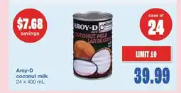 Wholesale Club Aroy-D Coconut Milk offer