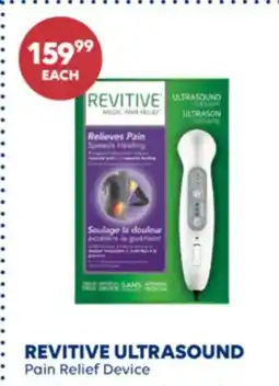 Wellwise by Shoppers REVITIVE ULTRASOUND Pain Relief Device offer