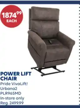 Wellwise by Shoppers Pride VivaLift! Urbana2 POWER LIFT CHAIR offer