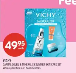 Shoppers Drug Mart VICHY CAPITAL SOLEIL & MINERAL 89 SUMMER SKIN CARE SET offer