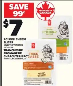 Independent City Market PC DELI CHEESE SLICES, 140-170G offer
