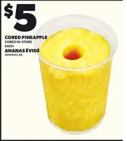 Independent City Market CORED PINEAPPLE offer