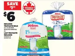 Independent City Market NEILSON TRUTASTE MILK, 4L offer