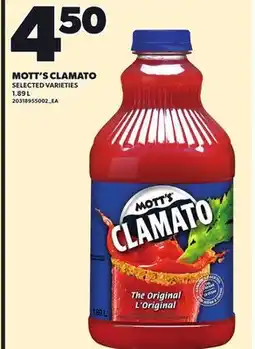 Independent City Market MOTT'S CLAMATO, 1.89 L offer