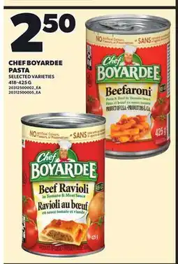 Independent City Market CHEF BOYARDEE PASTA, 418-425 G offer
