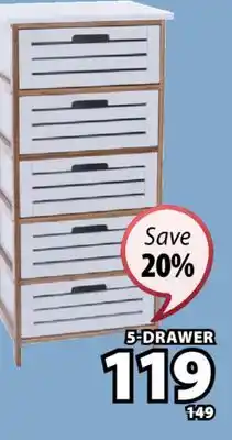 JYSK FYN 5-DRAWER offer