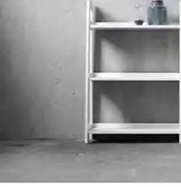 JYSK HERNING 3-tier White lacquered shelving offer