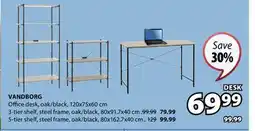 JYSK VANDBORG Office desk offer