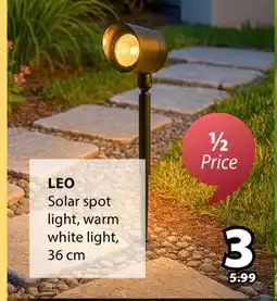 JYSK LEO Solar spot light offer