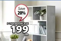 JYSK BILLUND 3-TIER BOOKCASE offer