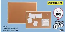 JYSK PALLE Cork board offer