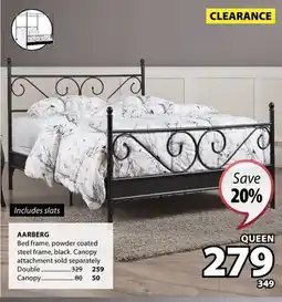 JYSK AARBERG Bed frame Queen offer