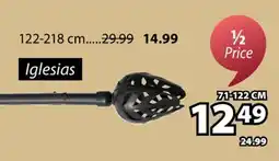 JYSK Iglesias Drapery Rod Kits offer