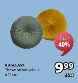 JYSK KUGLEASK Throw pillow offer