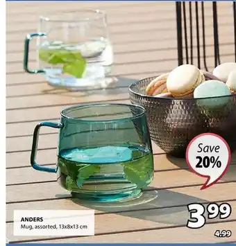 JYSK ANDERS Mug offer