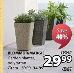 JYSK BLOMMOR, MARGIE Garden planter offer