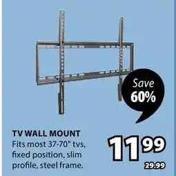 JYSK TV WALL MOUNT offer