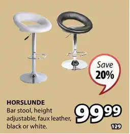 JYSK HORSLUNDE Bar stool offer