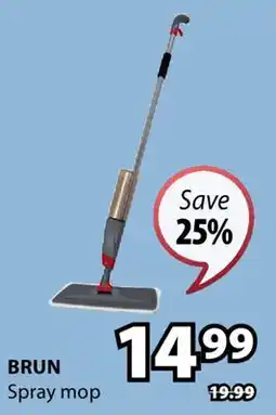 JYSK BRUN Spray mop offer
