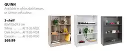 JYSK QUINN 3-shelf offer