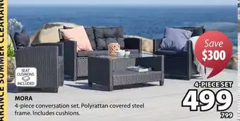 JYSK MORA 4-piece conversation set offer