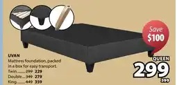 JYSK UVAN Mattress foundation offer