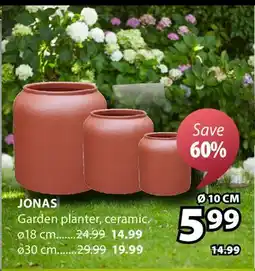 JYSK JONAS Garden planter offer