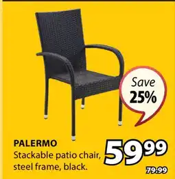 JYSK PALERMO Stackable patio chair offer